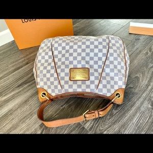 Authentic Louis Vuitton Damier Azur Galleria PM
